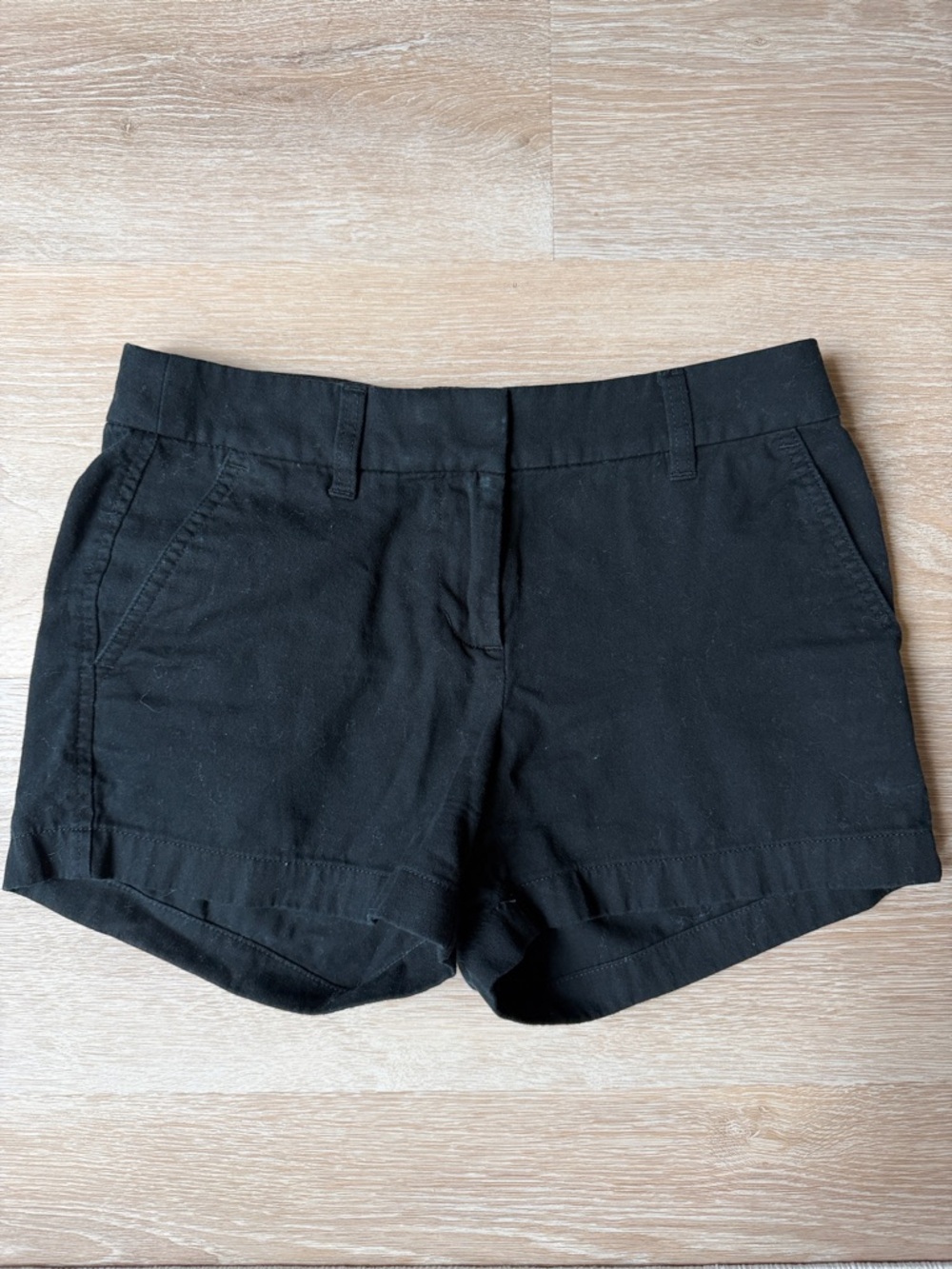 J. Crew Black Chino Casual Shorts